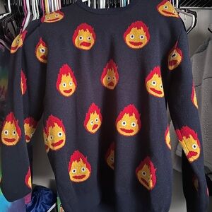 Studio Ghibli Calcifer Sweater